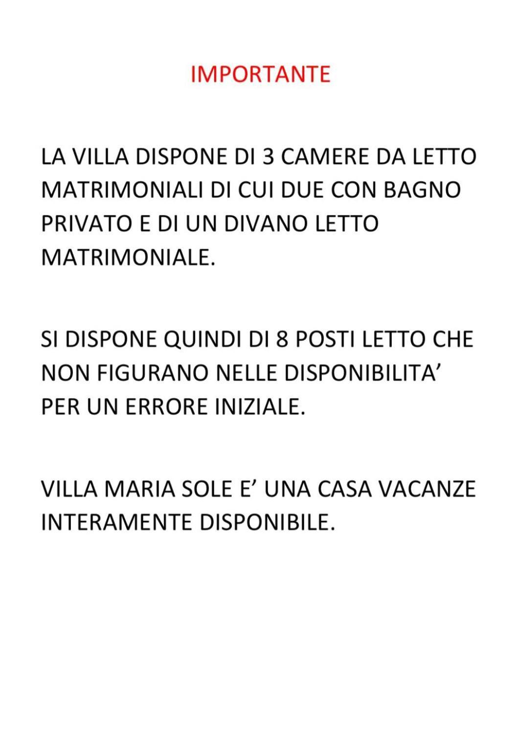 Villa Maria Sole Scafati Bagian luar foto